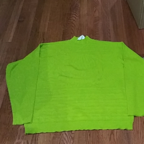 Gianni Versace lime green sweater - Picture 3 of 8